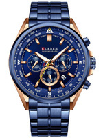 Niebieski || Różowe złoto