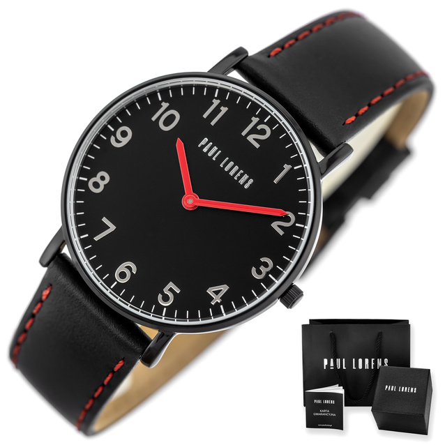 ZEGAREK MĘSKI PAUL LORENS -   PL11989A5-1A3 (zg370b) + BOX