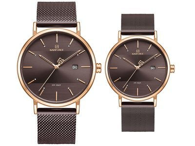 KOMPLET DWÓCH ZEGARKÓW NAVIFORCE - NF3008G+L (zn113e)