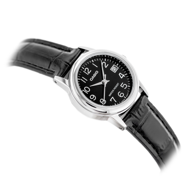 CASIO WOMEN'S WATCH LTP-V002L-1B + BOX