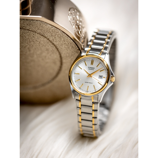 CASIO LTP-1183G-7A WOMEN'S WATCH (zd516c) + BOX