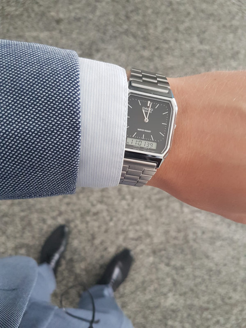 ZEGAREK UNISEX CASIO VINTAGE Youth AQ-230A-1DMQYES + BOX | Sklep Tayma.pl