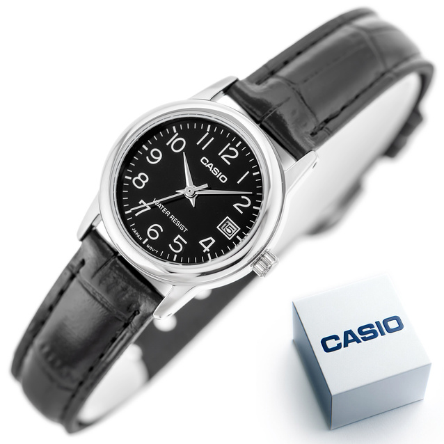 CASIO WOMEN'S WATCH LTP-V002L-1B + BOX