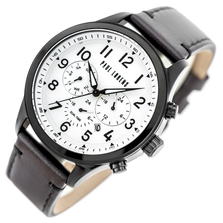 ZEGAREK MĘSKI PAUL LORENS -PL20011A-3B1  (zg378f) + BOX