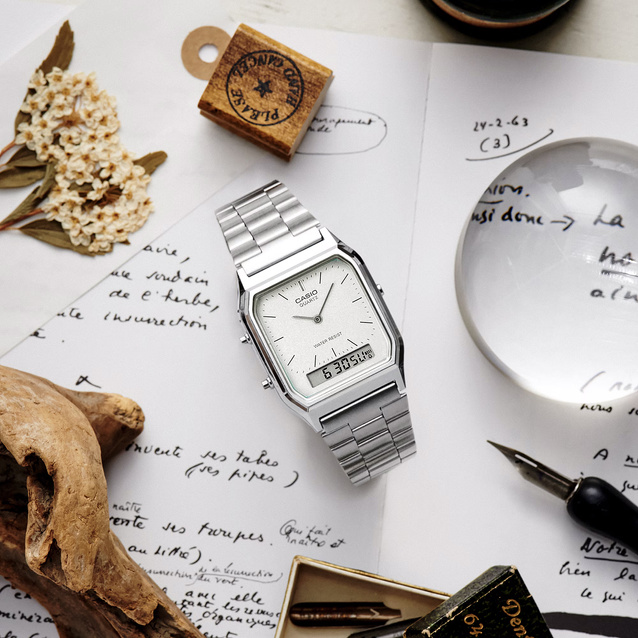 Casio AQ-230A-7AMQYES watch + BOX