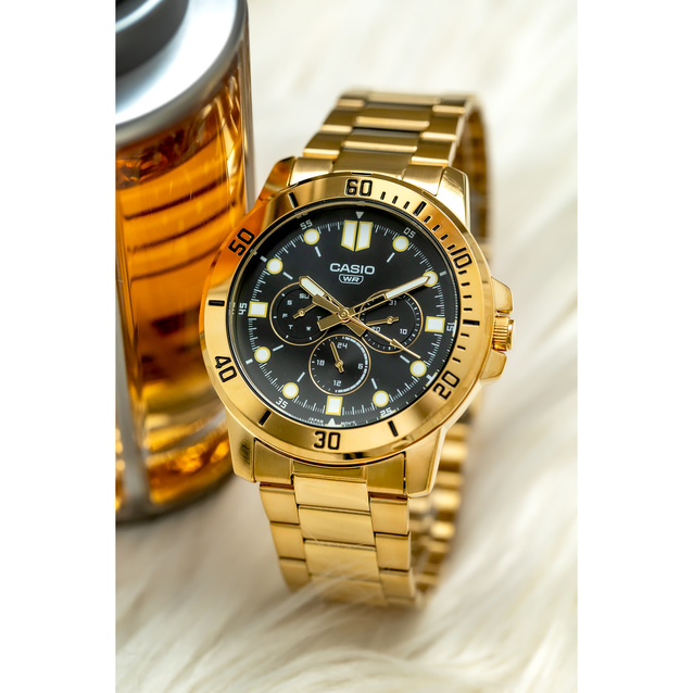 Casio Men's Watch MTP-VD300G-1EUDF (zd268d) + BOX