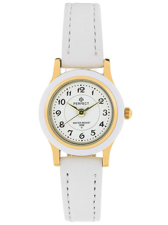 CHILDREN'S COMMUNION WATCH PERFECT LP195-03 white + BOX