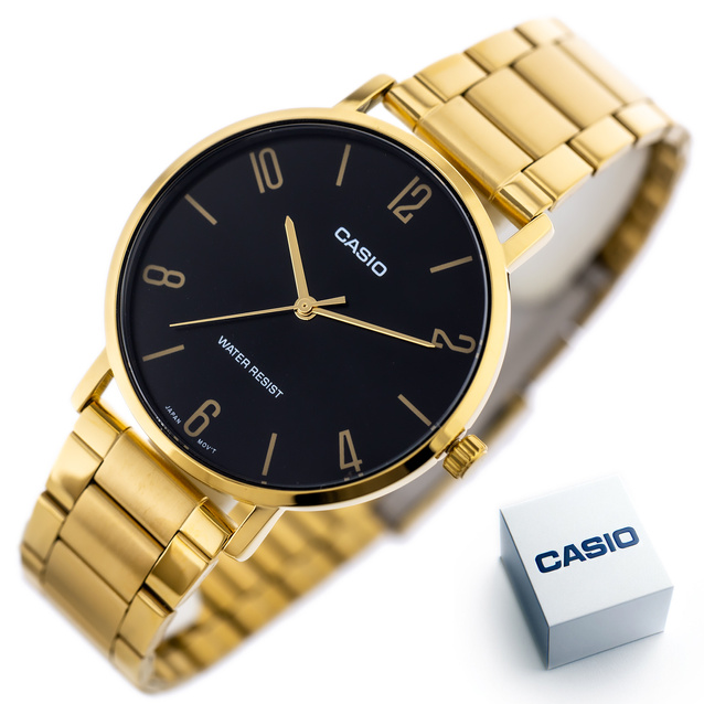 Casio Men's Watch MTP-VT01G-1B2 (zd215c) + BOX