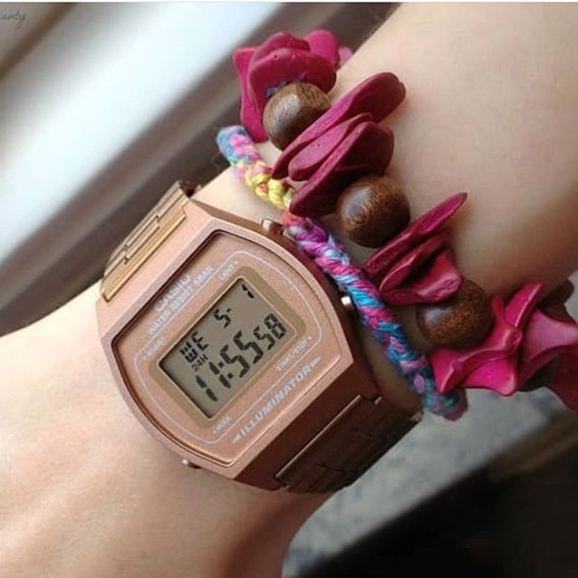 CASIO B640WC-5A WOMEN'S WATCH (zd608a) + BOX
