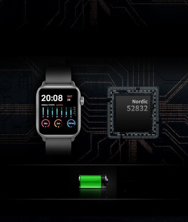 SMARTWATCH UNISEX G. Rossi SW013-3 black (sg008c)