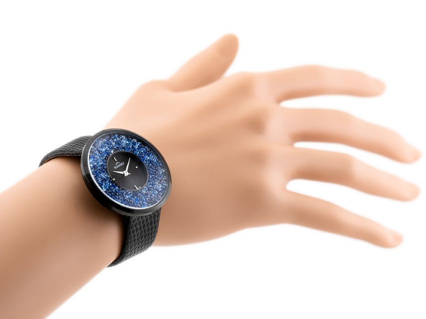 BISSET BSAE04 WOMEN'S WATCH - black/blue (zb541e)