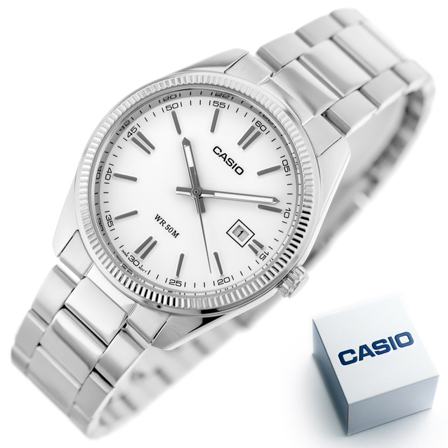 CASIO MEN'S WATCH MTP-1302D-7A1 (zd072c) + BOX