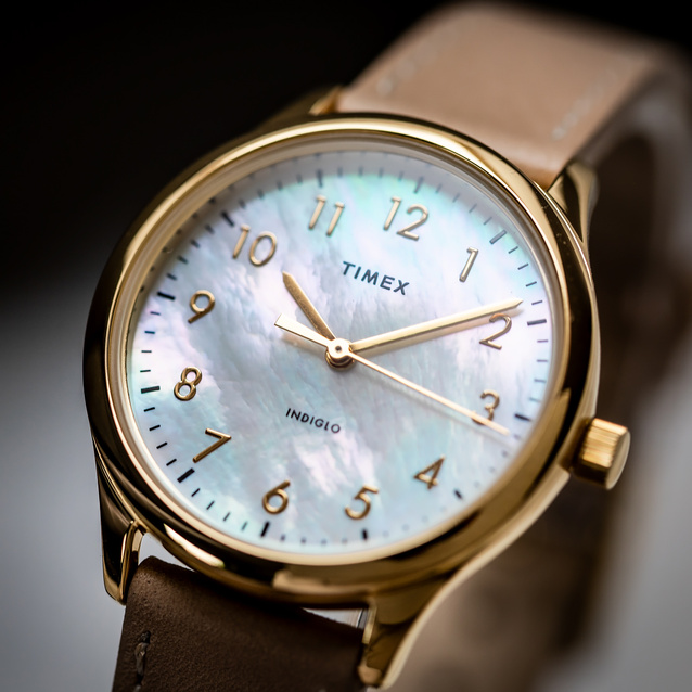 ZEGAREK DAMSKI TIMEX TW2W15800 MODERN EASY READER - INDIGLO + BOX