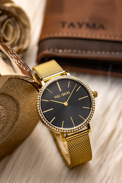 PAUL LORENS WOMEN'S WATCH - PL12894B-1D1 (zg553a) + BOX