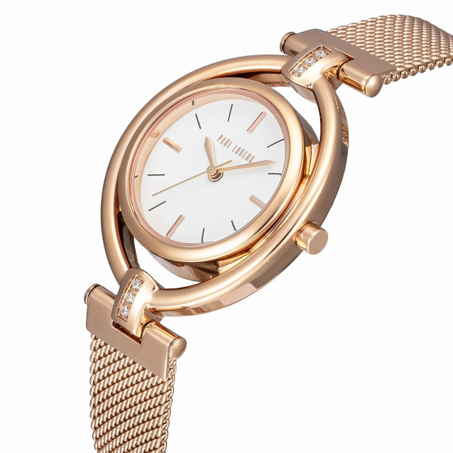 PAUL LORENS WOMEN'S WATCH - PL13628B-1D1 (zg555a) + BOX