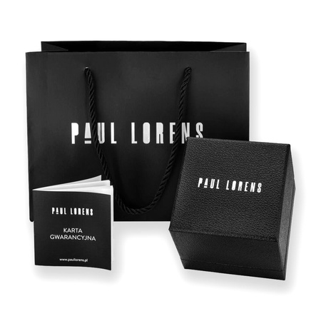 ZEGAREK MĘSKI PAUL LORENS - PL11652A6-1B2 (zg355f) + BOX
