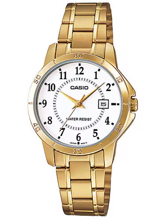 CASIO LTP-V004G-7BUDF WOMEN'S WATCH (zd568b) + BOX