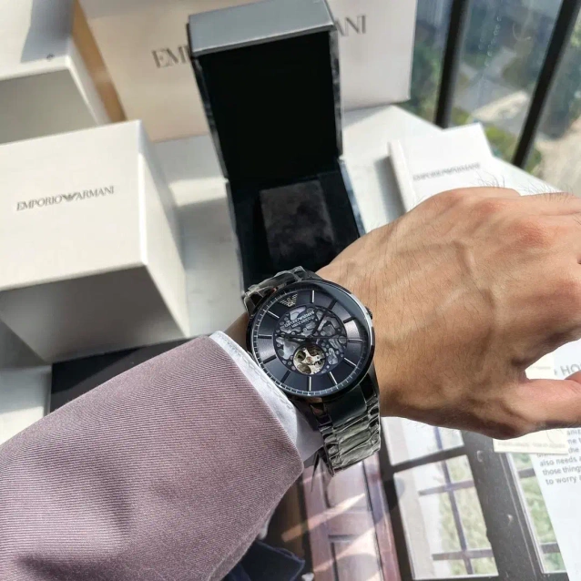 EMPORIO ARMANI RENATO AUTOMATIC men's watch AR60056 (zi058b)