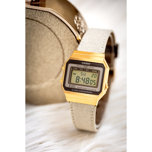 Zegarek Unisex Casio Retro Vintage A700WEGL-7AEF (zd641a)