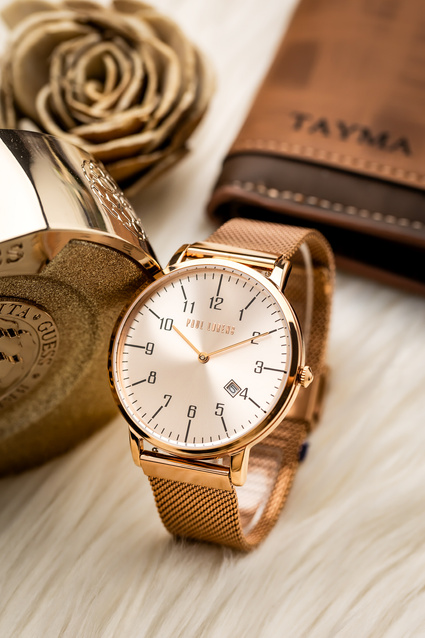 ZEGAREK DAMSKI PAUL LORENS - PL11503B-4D2  (zg510e) + BOX