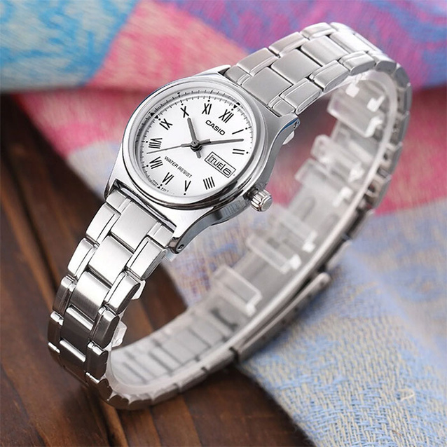 CASIO WOMEN'S WATCH LTP-V006D-7B + BOX