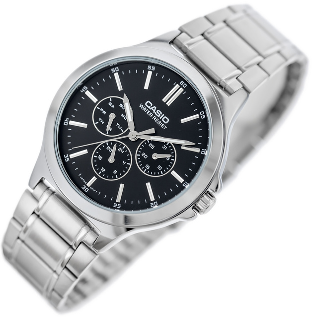 CASIO MTP-V300D-1A MEN'S WATCH + BOX