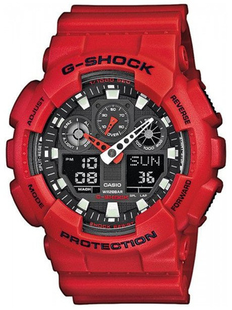 ZEGAREK MĘSKI CASIO G-SHOCK GA-100B-4AER (zd135d) + BOX