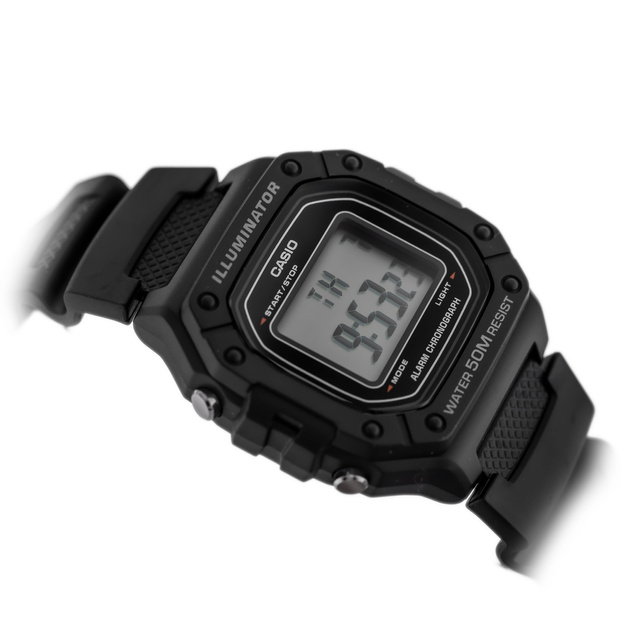 CASIO MEN'S WATCH W-218H-1A + BOX
