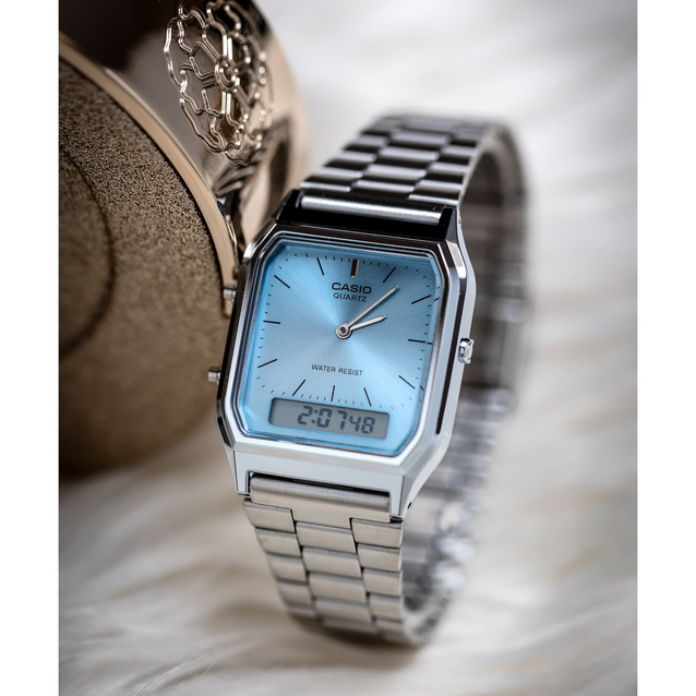 CASIO Vintage AQ-230A-2A1 UNISEX WATCH + BOX