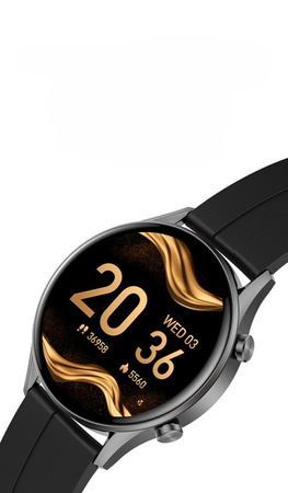 SMARTWATCH MĘSKI G. Rossi SW019-3 black/red (sg014c) PROWADZENIE ROZMÓW