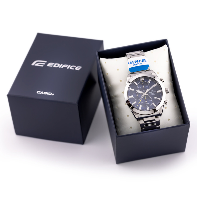 Zegarek Męski Casio EDIFICE Chronograph EFB-710D-2A + BOX