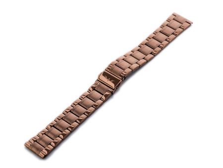 Bransoleta Bisset (bb016c) - brązowa 20mm