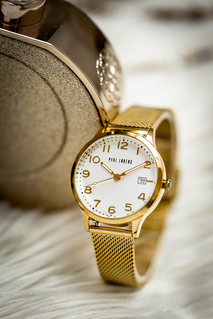 PAUL LORENS WOMEN'S WATCH - PL20000B-3D1 (zg572a) + BOX