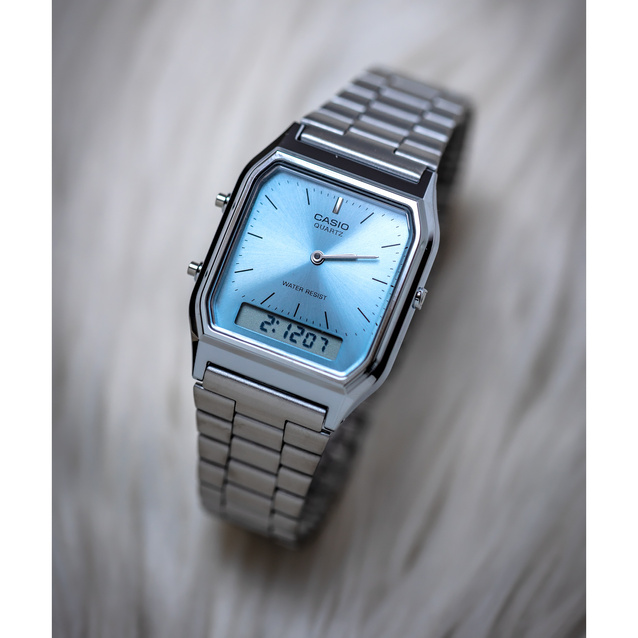 CASIO Vintage AQ-230A-2A1 UNISEX WATCH + BOX