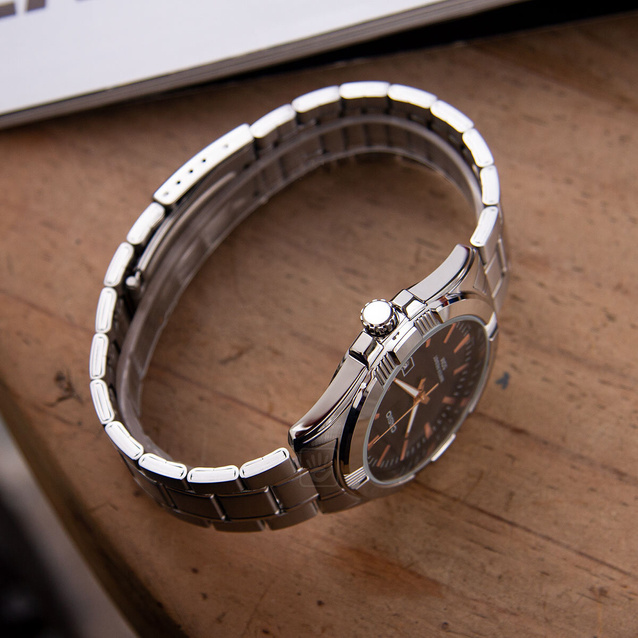 CASIO MEN'S WATCH MTP-1308D-1A2 (zd177c) + BOX