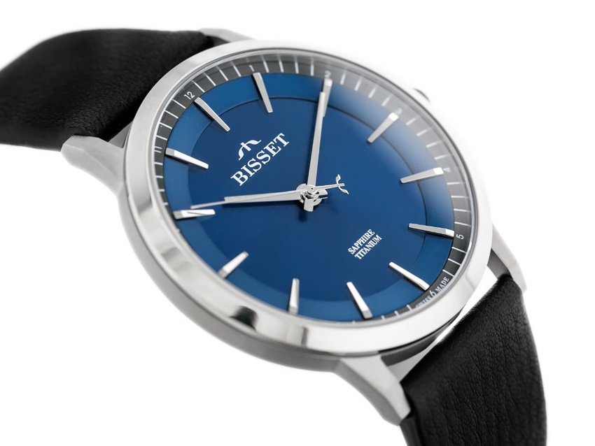 ZEGAREK MĘSKI BISSET BSCF25 - TYTANOWY (zb087b)