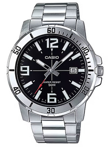 CASIO MEN'S WATCH MTP-VD01D-1BV + BOX
