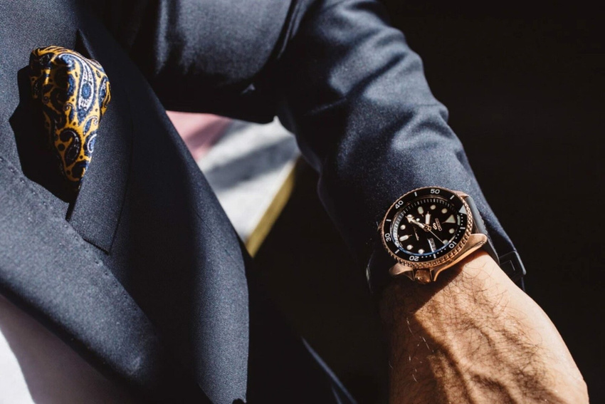 SEIKO MEN'S WATCH SRPD76K1 AUTOMATIC + BOX