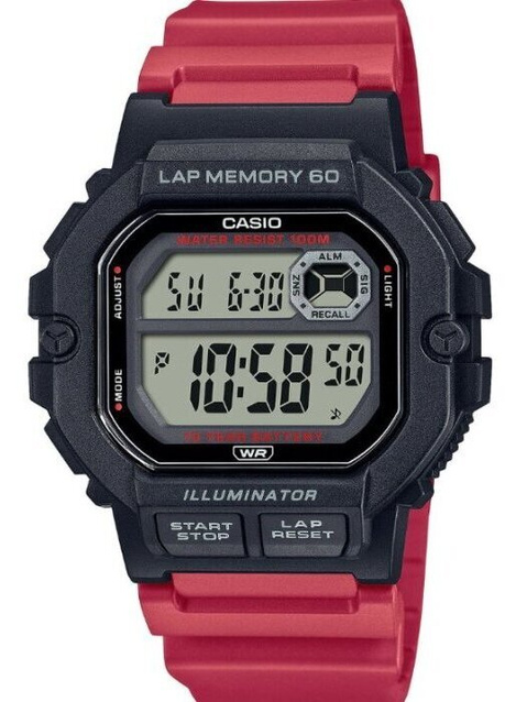 CASIO Sports Men's WATCH WS-1400H-4AVEF + BOX (zd271g)