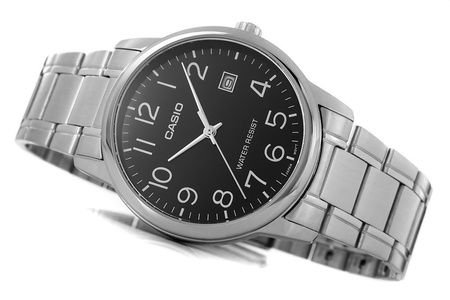 CASIO MEN'S WATCH MTP-V002D-1BUDF (zd103e) + BOX