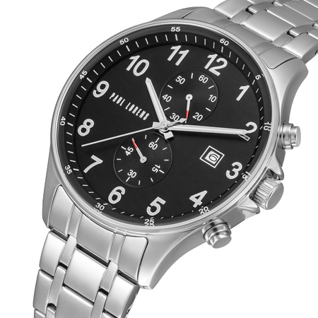PAUL LORENS MALE WATCH - PL20002B-1C1 (zg383d) + BOX