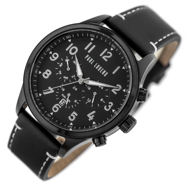 PAUL LORENS MALE WATCH - PL20011A-1A5 (zg378c) + BOX