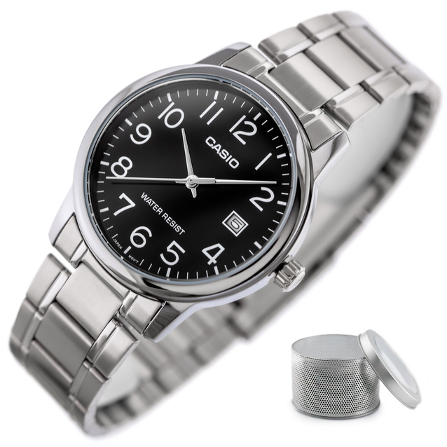 CASIO MEN'S WATCH MTP-V002D-1BUDF (zd103e) + BOX