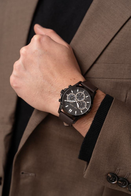PAUL LORENS MALE WATCH - PL8071A2-1B2 (zg373c) + BOX