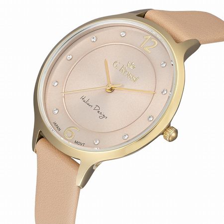 ZEGAREK DAMSKI G. ROSSI G.R10411A-2B2 NA PASKU (zg714i) + BOX