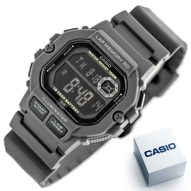 CASIO Sports Men's WATCH WS-1400H-8B + BOX (zd271e)