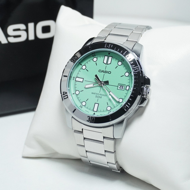 Zegarek Męski Casio MTP-VD01D-3E1 (zd185n) + BOX