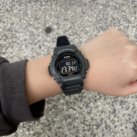 Casio Men's Watch W-219H-8BVEF (zd207g) + BOX