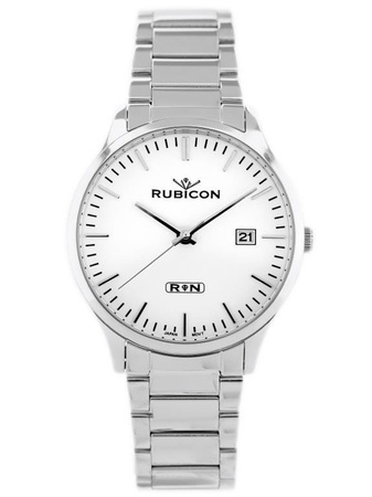 RUBICON RNDD60 MEN'S WATCH (zr078a) - steel