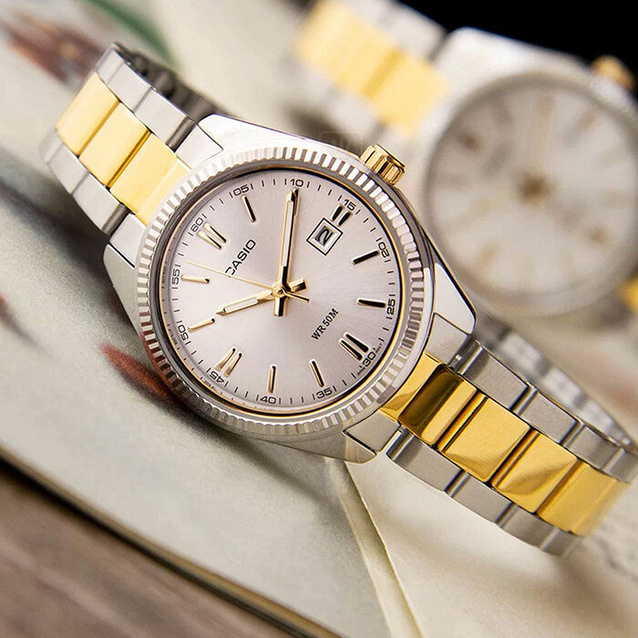 CASIO LTP-1302SG-7AV WOMEN'S WATCH (zd545a) + BOX